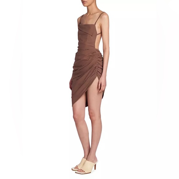 Jacquemus
La Robe Saudade Draped Mini Dress - Picture 3 of 8